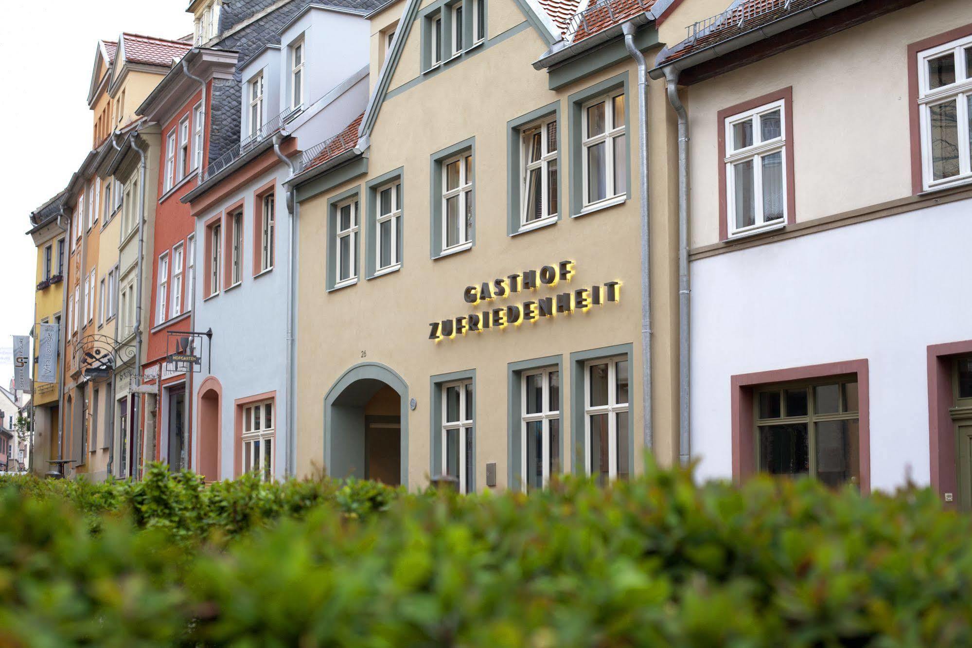 Gasthof Zufriedenheit Hotell Naumburg  Exteriör bild